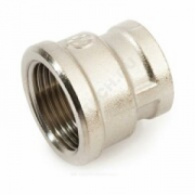 Муфта 1/2"х3/4" переход. никель FTM