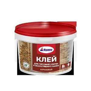 Клей для гипсовой плитки и искусственного камня Д-38  1,5кг/Евроведро