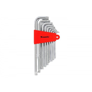 Набор ключей имбусовых TORX, 9 шт:, удлиненные
