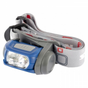 Фонарь налобный Sport, ABS пластик, CREE XP-E LED 3 Вт 120 лм + 3 эко LED, 8-18 часов, 3хААА// Stern