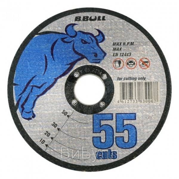 B.Bull 55 cuts 180x1,6x22 / круг отрезной по металлу профессиональный