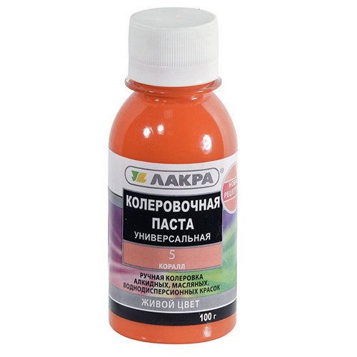Колер Лакра № 5 Коралл 100г Россия