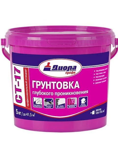 Грунтовка глубокого проникновения ПРОФ-17 5 кг