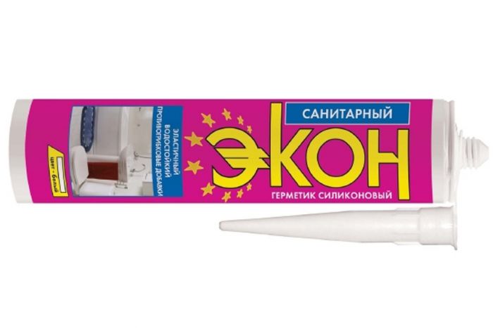 ХЕНКЕЛЬ Герметик Силиконовый Санитарный ЭКОН (белый) (280мл) 1292961