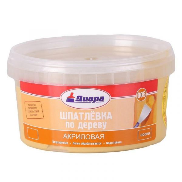 Шпатл. п/дереву акрил. Сосна  0,25 кг