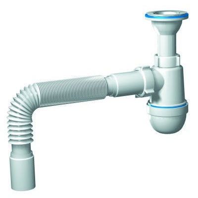 Сифон 1 1/2"*40 гиб.труба 40*50 C0110 "АНИ"