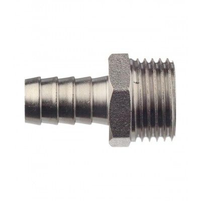 Штуцер 1/2 "НРх18 мм никель GV2011(уп=40шт)/400