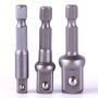 Набор  Адаптеры  для головок, E1/4" - 1/4", E1/4" - 3/8", E1/4" - 1/2",