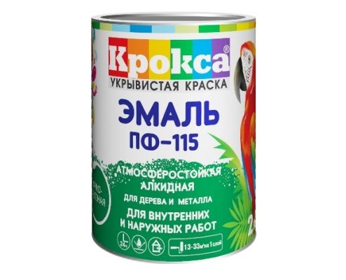 Эмаль ПФ-115 "Крокса" бежевая 0,9кг