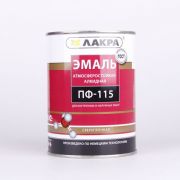 Эмаль ПФ-115 Лакра Темно-зелен. 1кг Л-С
